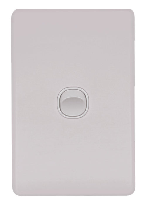 Flat Cat Slimline 1 Gang Complete Switch