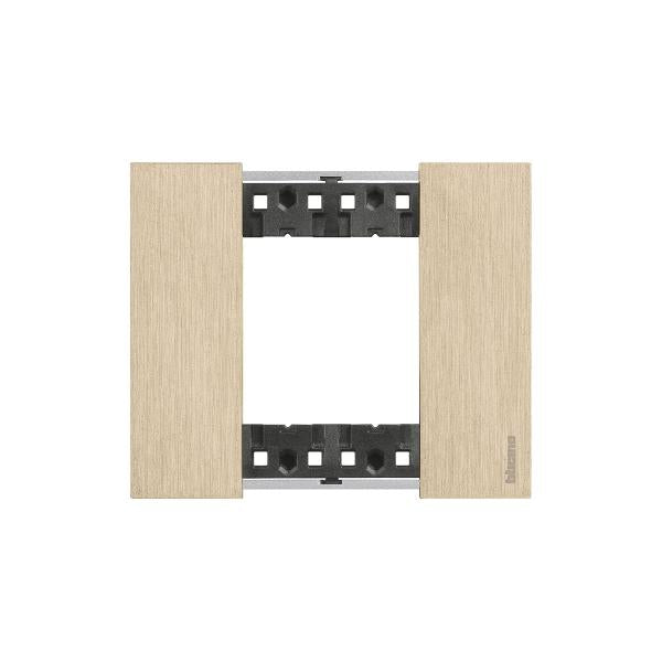 HPM Legrand Living Now 2M Metal Coverplate