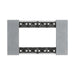 HPM Legrand Living Now 4M Metal Coverplate