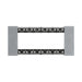 HPM Legrand Living Now 6M Metal Coverplate