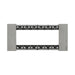 HPM Legrand Living Now 6M Metal Coverplate