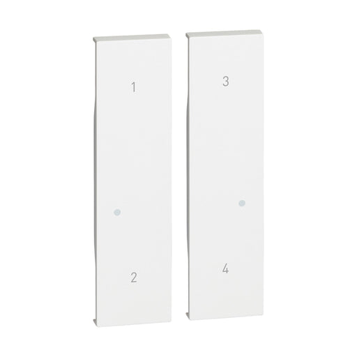 BTicino Living Now With Netatmo | Cover For Wireless 4 Scenario Switch