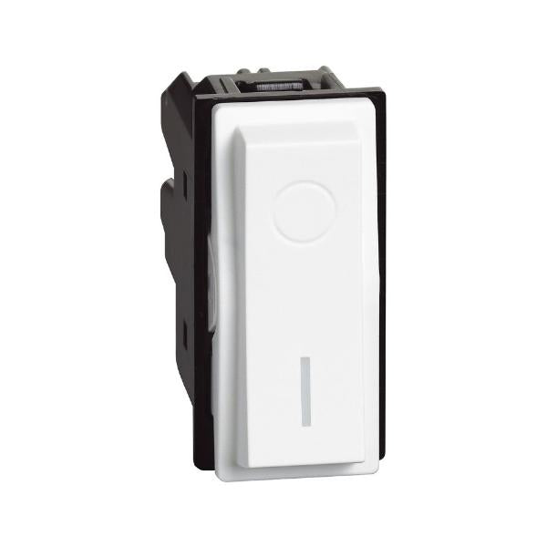 HPM Living Now 1M 2 Pole Lightable Switch