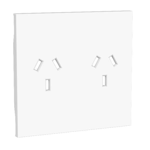 HPM Legrand Living Now Cover For Double Socket GPO