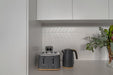 clipsal iconic 4 gang switch plate skin only ash grey