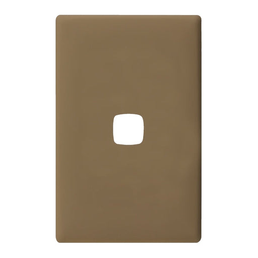 HPM Linea 1 Gang Switch - Cover Plate Only, Variety of Finishes
