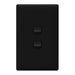 HPM Linea 2 Gang Flush Switch