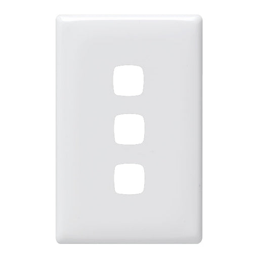 HPM Linea 3 Gang Grid And Plate Assembly