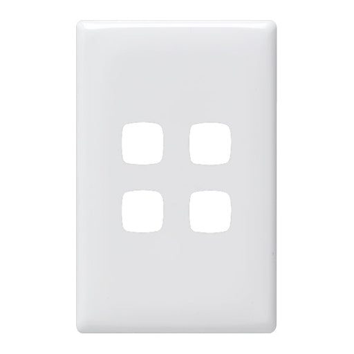 HPM Linea 4 Gang Grid And Plate Assembly