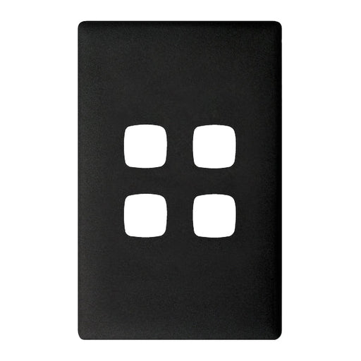 HPM Linea 4 Gang Switch - Cover Plate Only, Variety of Finishes