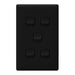 HPM Linea 5 Gang Flush Switch