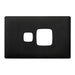 HPM Linea Single Switch Socket - Cover Plate Only, Variety of Finishes