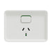 clipsal iconic weatherproof single powerpoint 10a