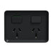 clipsal iconic weatherproof twin powerpoint 10a
