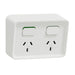 clipsal iconic weatherproof twin powerpoint 10a