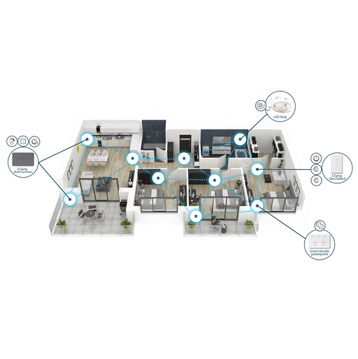 PIXIE 600W Smart Switch With Bell Press