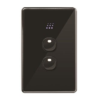 Powermesh 2 Button Multi Purpose Switch Vertical 5AX