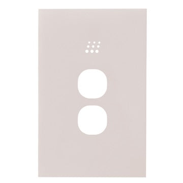 Powermesh 2 Button Switch Cover (To Suit 2 Button Multi Purpose Switches)