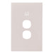 Powermesh 2 Button Switch Cover (To Suit 2 Button Multi Purpose Switches)