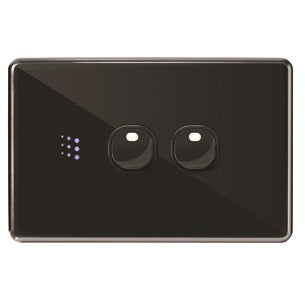 Powermesh 2 Button Multi Purpose Switch Horizontal 5AX