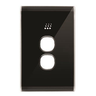Powermesh 2 Button Switch Cover (To Suit 2 Button Multi Purpose Switches)