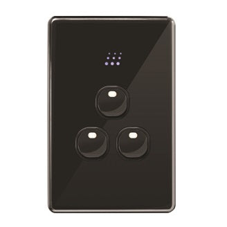 Powermesh 3 Button Multi Purpose Switch Vertical 5AX