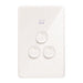 Powermesh 3 Button Multi Purpose Switch Vertical 5AX