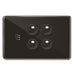 Powermesh 4 Button Multi Purpose Switch Horizontal 5AX