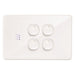 Powermesh 4 Button Multi Purpose Switch Horizontal 5AX