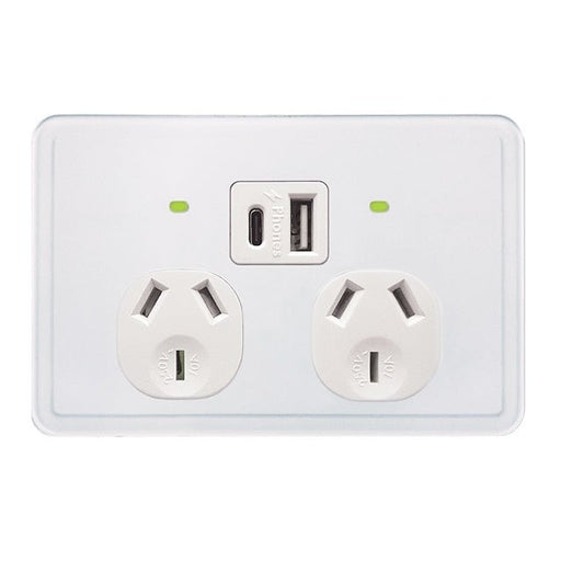 Trader Senoa Simple Double Powerpoint With Dual Type A+C USB