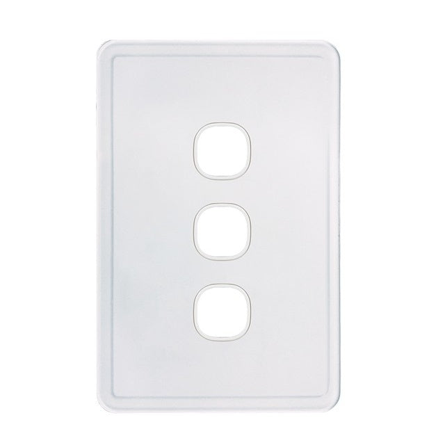 Trader Senoa Simple 3 Gang Switch Plate