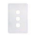 Trader Senoa Simple 3 Gang Switch Plate