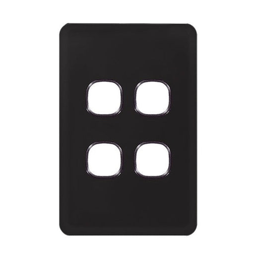 Trader Senoa Simple 4 Gang Switch Plate