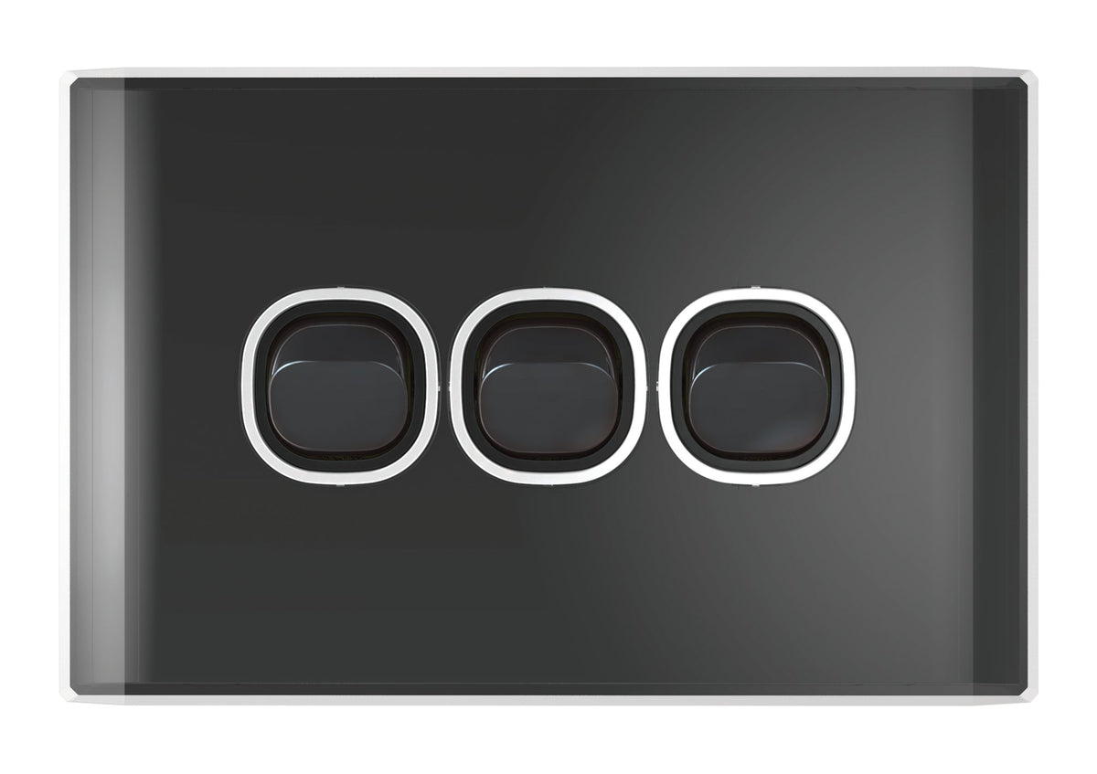 Snow Leopard Switches | Glass Look Designer Switch Range — Powerpoints ...