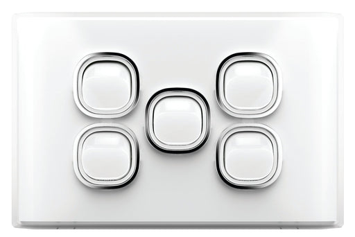 Snow Leopard 5 Gang Complete Horizontal Switch
