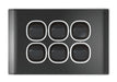 Snow Leopard 6 Gang Complete Horizontal Switch