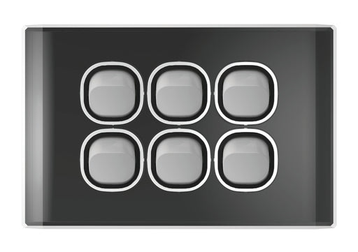 Snow Leopard 6 Gang Complete Horizontal Switch