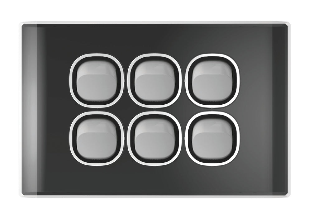 Snow Leopard 6 Gang Complete Horizontal Switch