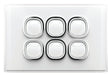Snow Leopard 6 Gang Complete Horizontal Switch