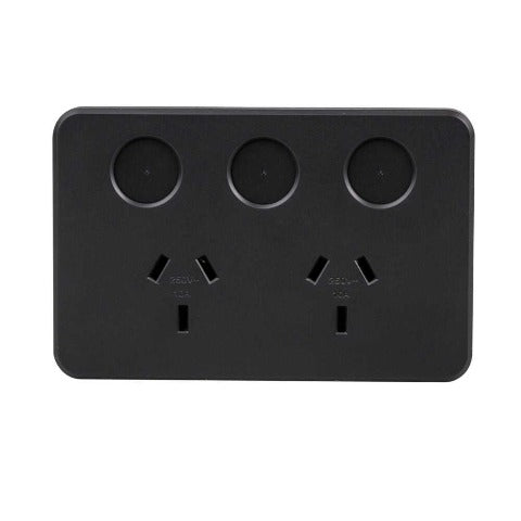 PIXIE Ambience Smart Double Powerpoint 240V 10A