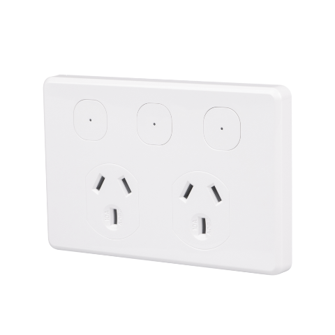PIXIE Ambience Smart Double Powerpoint 240V 10A