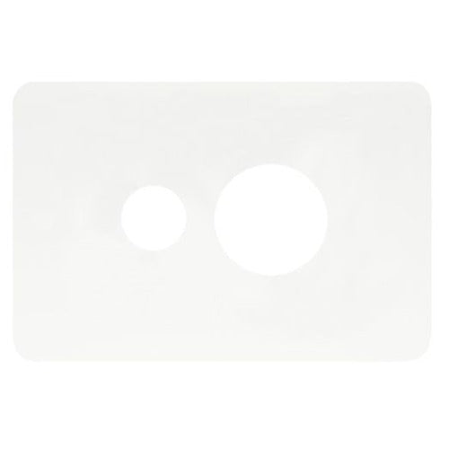 Hager Allure Single Powerpoint Cover Plate