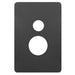 Hager Allure Single Powerpoint Vertical Cover Plate
