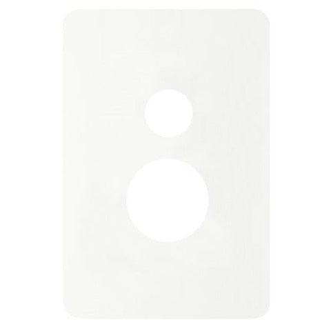 Hager Allure Single Powerpoint Vertical Cover Plate