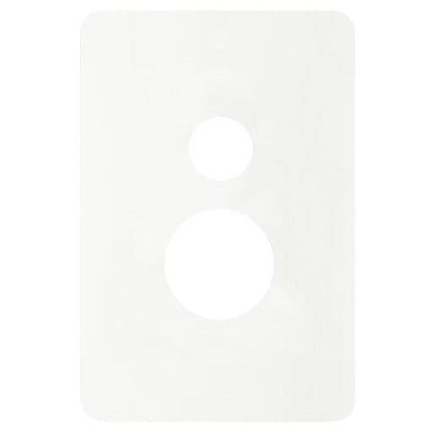 Hager Allure Single Powerpoint Vertical Cover Plate