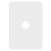 Hager Allure 1 Gang Cover Plate