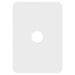 Hager Allure 1 Gang Cover Plate