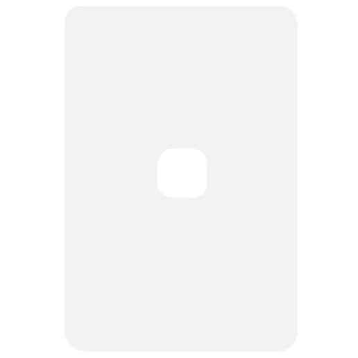 Hager Allure 1 Gang Hybrid Switch Plate
