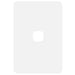 Hager Allure 1 Gang Hybrid Switch Plate
