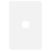 Hager Allure 1 Gang Hybrid Switch Plate